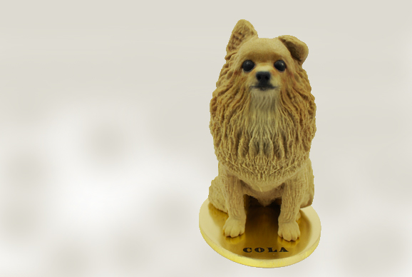 pomeranian figurines
